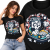 KOSZULKA DAMSKA ANIMOWANA CAR TOY SKULL